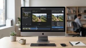 MP4 video frame being converted into a PNG image