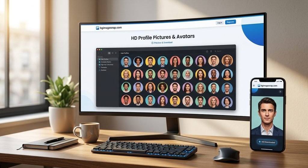 High definition YouTube profile pictures downloaded with a YouTube PFP Downloader