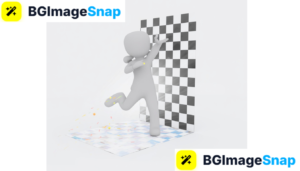 Automated bg remover gif tool extracting an animated character onto a transparent background