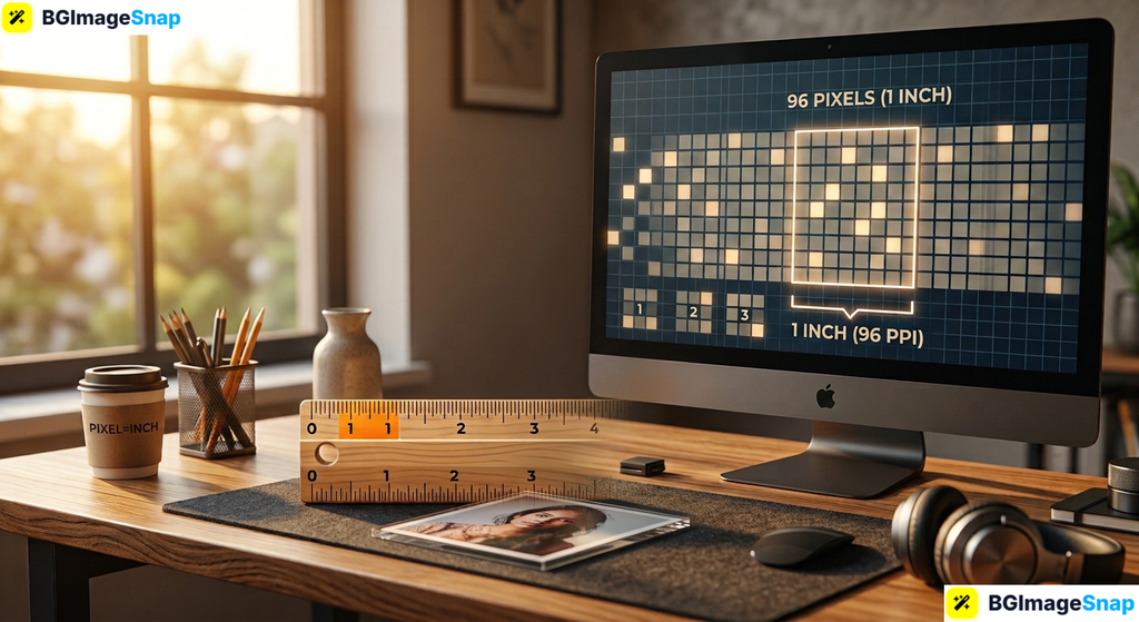 Designer converting inches to px for print and screen projects